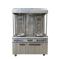 Machine à griller le poulet électrique/gaz, machine à shawarma, machine à kebab, vente chaude
