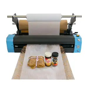 Low Price Eco-Friendly 100% Recyclable Brown White Cushion Honeycomb Paper Machine For Gift Store