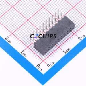 SQT-110-01-F-D-RA Pin Socket Bent Lead Through Hole,P=2mm Connector 2mm 2mm Square Hole Right Angle Insert - Product Image 1