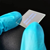Verre conducteur ITO ultra-mince avec service de gravure laser