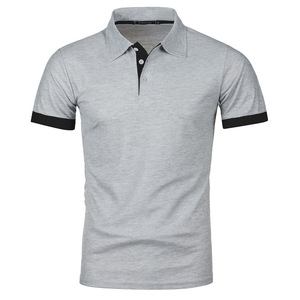 5954-XUJO-Camisetas Casuales para Hombre, Lisas, Transpirables, de Secado Rápido para Verano, Tallas Grandes, Polos para Hombre - Product Image 6