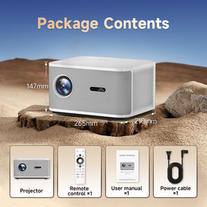 Proyector <span class=keywords><strong>de</strong></span> vídeo <span class=keywords><strong>de</strong></span> cine en casa Full HD 1080P Smart Android Wireless Mobile Beamer Monitor LCD portátil 4K - Product Image 4