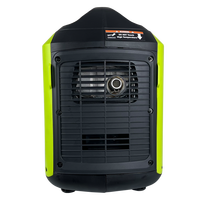 2kw Tragbarer schall dichter AC220V DC12V Doppels pannungs ausgang Benzin geräuschloser Wechsel richter Generator Verwendung von Elektro werkzeugen