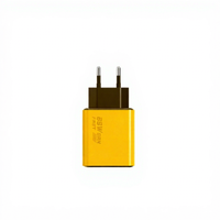 Chargeur mural USB-C GaN 65W double port PD 3.0 à charge rapide avec protection OTP pour ordinateur portable, téléphone et tablette