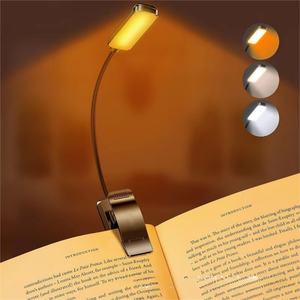 Lámpara de Lectura Recargable con 9 LED y 3 Temperaturas de Color para Cuidado de la Vista, con Brillo Regulable sin Escalonamientos para Leer en la Cama - Product Image 3