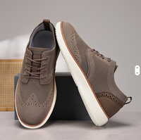 Chaussures décontractées à lacets pour hommes, grande taille, rehaussantes, qualité supérieure, pour le commerce transfrontalier