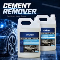 Nettoyant Efficace pour Ciment, Spray Dissolvant de Taches, Agent Chimique pour Béton, Agent Dissolvant de Ciment pour Entretien Automobile