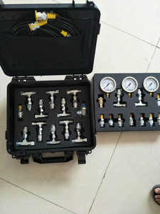 Manômetro Hidráulico de Pressão Dial 0-400BAR 0-5800 PSI G1/4 63mm Material de Aço Manômetro Rígido para Compressor de Ar - Product Image 5