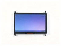 Pantalla Táctil Capacitiva de 7 Pulgadas con Resolución de 1024*600, Estructura P+G, Plug and Play, Sin Necesidad de Controladores para Raspberry Pi