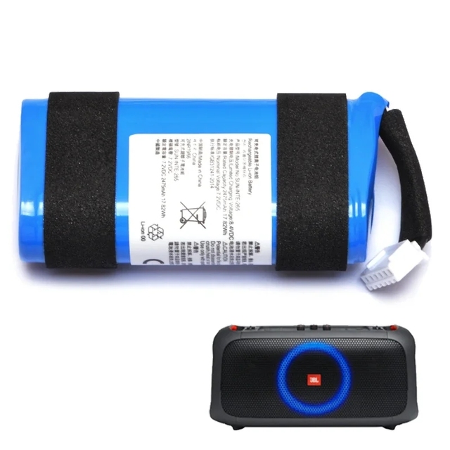 7.2V 2475mAh SUN 265 Replacement Battery for JBL PartyBox on the Go OTG Bluetooth Wireless Speaker