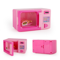 Jouet de cuisine miniature réaliste pour enfants : réfrigérateur et machine à laver électriques pour jeu d'imitation