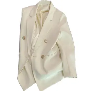 कैज़ुअल फॉर्मल डेमास पोर फेम महिलाओं के लिए महिलाओं के कोट सूट के कपड़े रोपा चाक्वेटा डे दामा मुजेर महिलाओं के लिए स्लिम फिट ब्लेज़र सेकेट