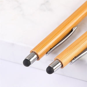 Bolígrafos Ecológicos de Bambú Reciclado con Logotipo Personalizado de Alta Calidad, Artículos de Hotel, Bolígrafo con Punta de Bola - Product Image 3