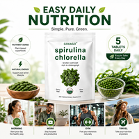 Poudre de Chlorella Vulgaris et Spiruline Pure Premium en Vrac – Complément Nutritionnel pour Smoothies, Pâtisseries, Aliments pour Animaux et Extraits Végétaux pour la Santé