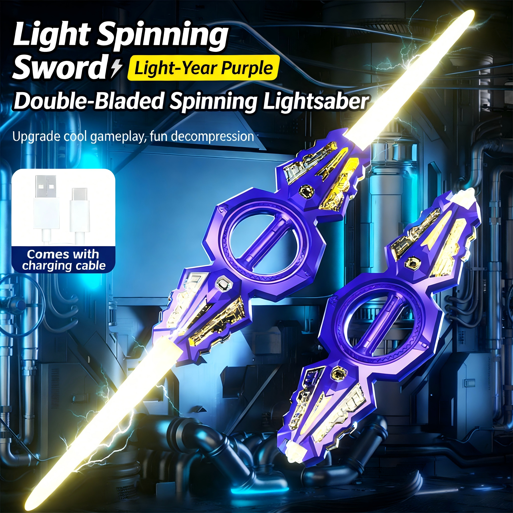 années-lumière violet