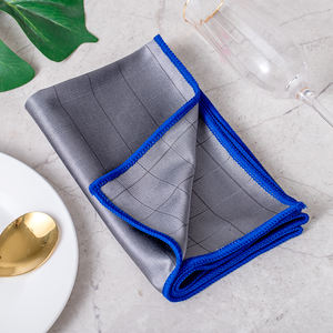 Tissu en <span class=keywords><strong>microfibre</strong></span> de haute qualité, serviette de nettoyage en carbone pour vitres de voiture, 1 pièce - Product Image 3