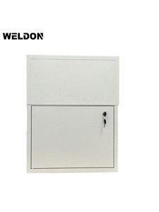 กล่องจดหมายโลหะกันน้ำรั้วกล่อง<span class=keywords><strong>จดหมาย</strong></span>ติดผนังแบบฝังออกแบบได้ตามต้องการสำหรับการดึงที่สะดวก - Product Image 2