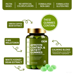 Gomitas para Controlar el Apetito con Fibra Compleja, Suministro al por Mayor OEM ODM, Reduce el Consumo <span class=keywords><strong>de</strong></span> Snacks Entre Comidas - Product Image 2