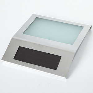Led Illuminated Sign Stainless Steel 2LED Rectangular Water Resistant Outdoor <b>Wall</b> Mount House Number <b>Light</b> - Product Image 3
