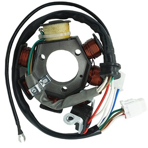 Bobina de Estator de Magneto para Motocicleta <span class=keywords><strong>YAMAHA</strong></span> <span class=keywords><strong>YBR</strong></span> <span class=keywords><strong>125</strong></span> 2002-2013 125CC 5VL-H5510-00 YBR125 EXPRESS, 7 Polos, Piezas Eléctricas - Product Image 3