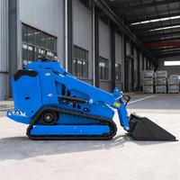 Fabrikpreis Mini-Kompaktlader 1200kg mit Kabine für Gewächshaus- und Hofarbeiten Yanmar-Motor-Lader