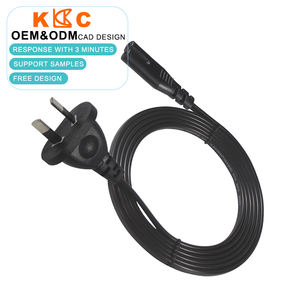 Cable de Alimentación con Certificación SAA, Enchufe Australiano de 2 Pines a IEC C7, Cable de Corriente Alterna Estándar Australiano para Computadora Portátil/Impresora/LED - Product Image 3