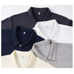 Polos de Golf para Hombre de Alta Calidad, 100% Poliéster, Logotipo Personalizado Bordado, Polos Lisos para Uniformes - Product Image 5