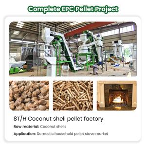Cao cấp 5-6t/h SINH KHỐI PELLET thực vật để bán - Product Image 4