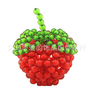 Kit de loisirs créatifs pomme perlée mystère d'Aomiao – Décoration de Noël faite main en acrylique avec motif et tutoriel vidéo - Product Image 2