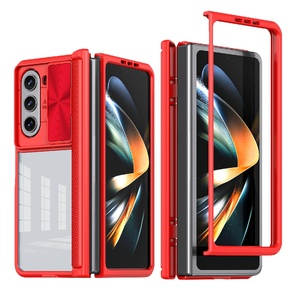 Nouvel arrivage Acrylique transparent dur pour <span class=keywords><strong>Samsung</strong></span> <span class=keywords><strong>Galaxy</strong></span> Z Fold <span class=keywords><strong>6</strong></span> 7 5G coque de téléphone antichoc souple en TPU - Product Image 1