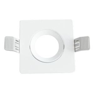 <b>Adjustable</b> Recessed Aluminum Support For Gu10 Mr16 <b>Lamps</b> White Finish Century - Product Image 2