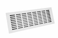 Grille de ventilation en aluminium sur mesure, grille d'aération en aluminium pour armoire en acier, grille de ventilation en maille de style persienne en aluminium