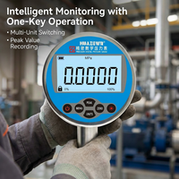 Digital Pressure Gauge Industrial Precision -1~2600bar Stainless Steel Threaded Connection Universal