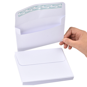 Enveloppes A6 auto-scellantes 6.5*4.75 "enveloppes d'invitation en papier <span class=keywords><strong>kraft</strong></span> <span class=keywords><strong>blanc</strong></span> pour 4x6 cartes Photos Invitations anniversaire de mariage - Product Image 4