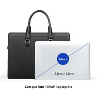 Nouveauté Sac à main pour homme en cuir véritable grande capacité, élégant porte-documents en cuir de vachette, minimaliste, pour ordinateur portable et documents professionnels
