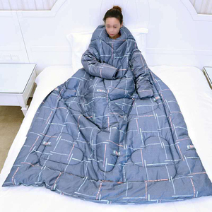 Couette d'hiver en coton et polyester à fermeture éclair, imprimée par sublimation, portable, lavable, pour la maison, l'extérieur et le camping – Meilleure vente - Product Image 4