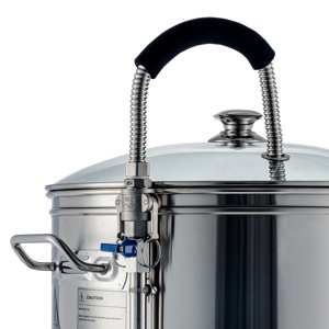 Equipo de microcervecería todo en uno, máquina de <span class=keywords><strong>cerveza</strong></span> artesanal, hervidor Homebrew, 40 litros - Product Image 4