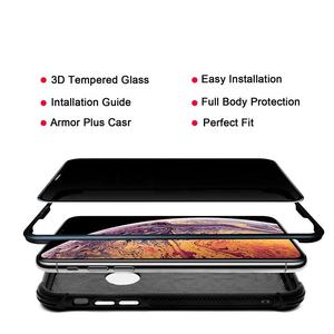 Film de protection en verre trempé anti-espion 9H personnalisé pour IP16 Pro S25U, protection d'écran de confidentialité doublement renforcée pour téléphone portable - Product Image 5