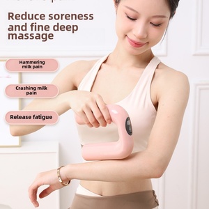 Custom Logo Hand Cordless Fascial Ring Deep Tissue Percussion Massage Ring Physical Rehabilitation <b>Massager</b> Muscle Relaxation - Product Image 3