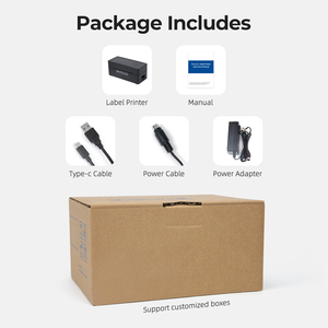 Bluetooth Mini Nhiệt vận chuyển máy in nhãn 4x6 nhiệt địa chỉ máy in nhãn cho doanh nghiệp nhỏ làm việc với Ebay shopify UPS - Product Image 6