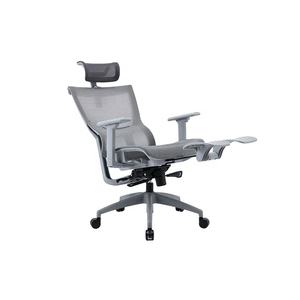 Silla ergonómica de oficina con reposapiés, cómoda y transpirable, espalda ajustable - Product Image 5