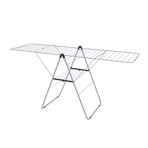 フリースタンディング<span class=keywords><strong>2</strong></span>層25M大型折りたたみ式金属ランドリー乾燥ラック - Product Image 1