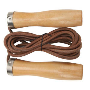 Cuerdas de Saltar con Base de Madera, Precio Ajustable, Mango de Madera, Logotipo Personalizado, Nuevo Diseño, para Gimnasio, Entrenamiento en Casa, Uso Regular, Unisex - Product Image 4