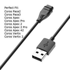 Chargeur de montre connectée pour Coros Pace2 Pace3 Pace4 Apex Apex4 <span class=keywords><strong>Apex2</strong></span> Pro Vertix Vertix2, chargeur de montre connectée avec moniteur de fréquence cardiaque - Product Image 3