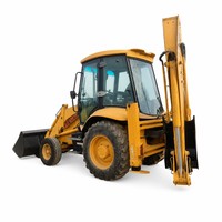 Loader Backhoe 4CX Bekas 109HP Tenaga Diesel Berat 9 Ton Kondisi Asli Peralatan Berat untuk Pemindahan Tanah Dijual