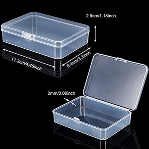 Boîte de rangement en plastique d'usine, conteneur PP pour quincaillerie, boîte à outils, boîte carrée transparente en plastique pour couture et cosmétiques - Product Image 4