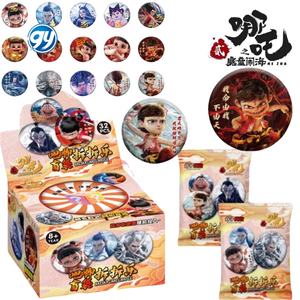 32 Stück Offizielle Original Nezha 2 Animations-Themen-Anstecknadeln Cartoon-Kinderspielzeug Spiele-Umschlagbilder-Sammlung Brosche Pin Geschenke. - Product Image 1