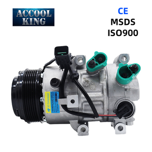 Compresseur de climatisation à cylindrée fixe pour cabine, compresseur de climatisation automobile à cylindrée variable pour Hyundai Dual Cont - Product Image 1