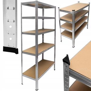 Estantería de 5 Niveles, Estantes Apilables, Estantería de Almacenamiento Sin Tornillos, Estantería de Garaje en Venta, 175 kg por Nivel - Product Image 1