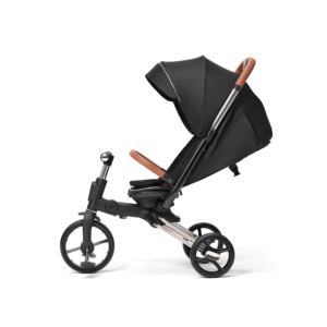 <span class=keywords><strong>Triciclo</strong></span> de cochecito de bebé de gama alta con parasol y pedales extensibles: <span class=keywords><strong>asiento</strong></span> <span class=keywords><strong>reclinable</strong></span>, pliegue compacto, marco duradero - Product Image 3
